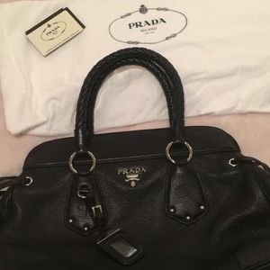 Prada Vitello Daino Handbag!